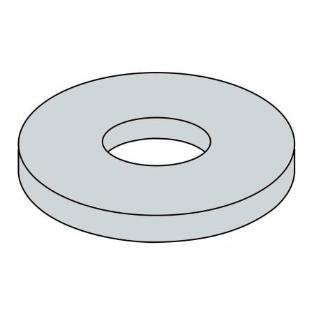 Brighton-Best Fender Washer - 1/4in x 1in x 0.05in - 304 Stainless Steel - Pkg of 100 - 392040